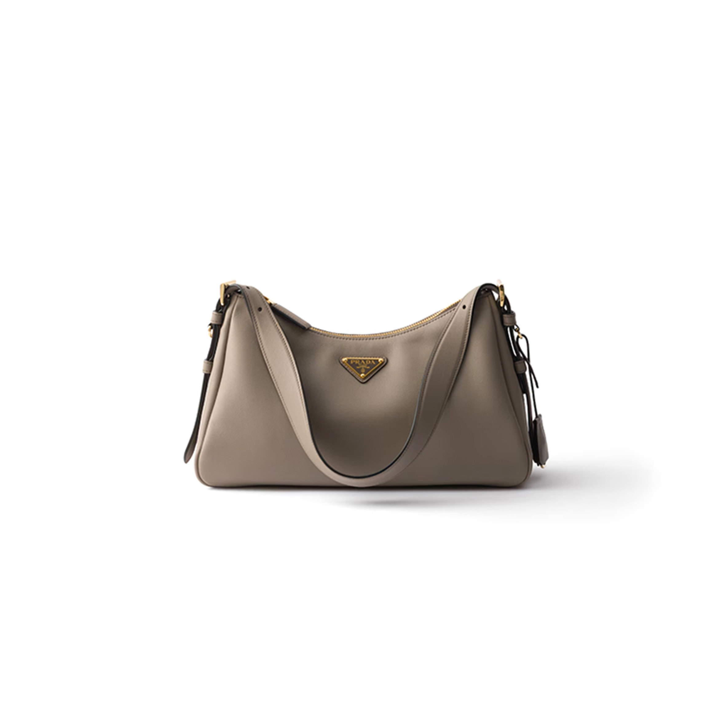 Pra*a aimÉe medium leather shoulder bag 1bc229 (31*18*10cm)